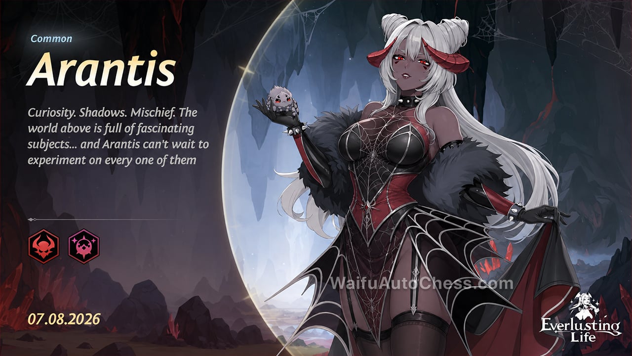 The Weaver of Shadows Emerges: Arantis Joins Everlusting Life